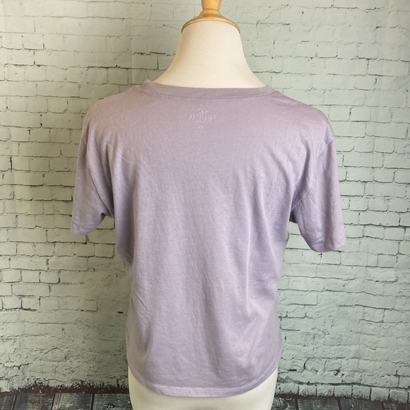 Hollister Women’s Lavender Lunar Moon Graphic Tee T-Shirt Sz M - Picture 8 of 11